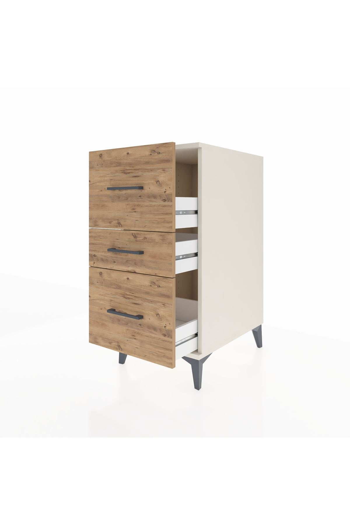 Kronos Komodin 3 Çekmeceli 44x59x96 - S75M013V3C