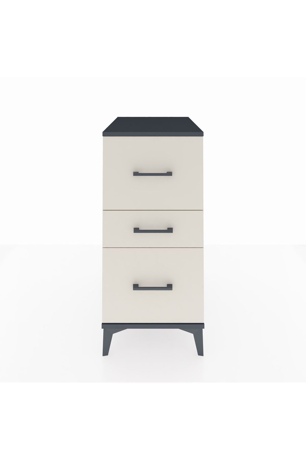 Kronos Komodin 3 Çekmeceli 44x59x96 - S75M013V4C