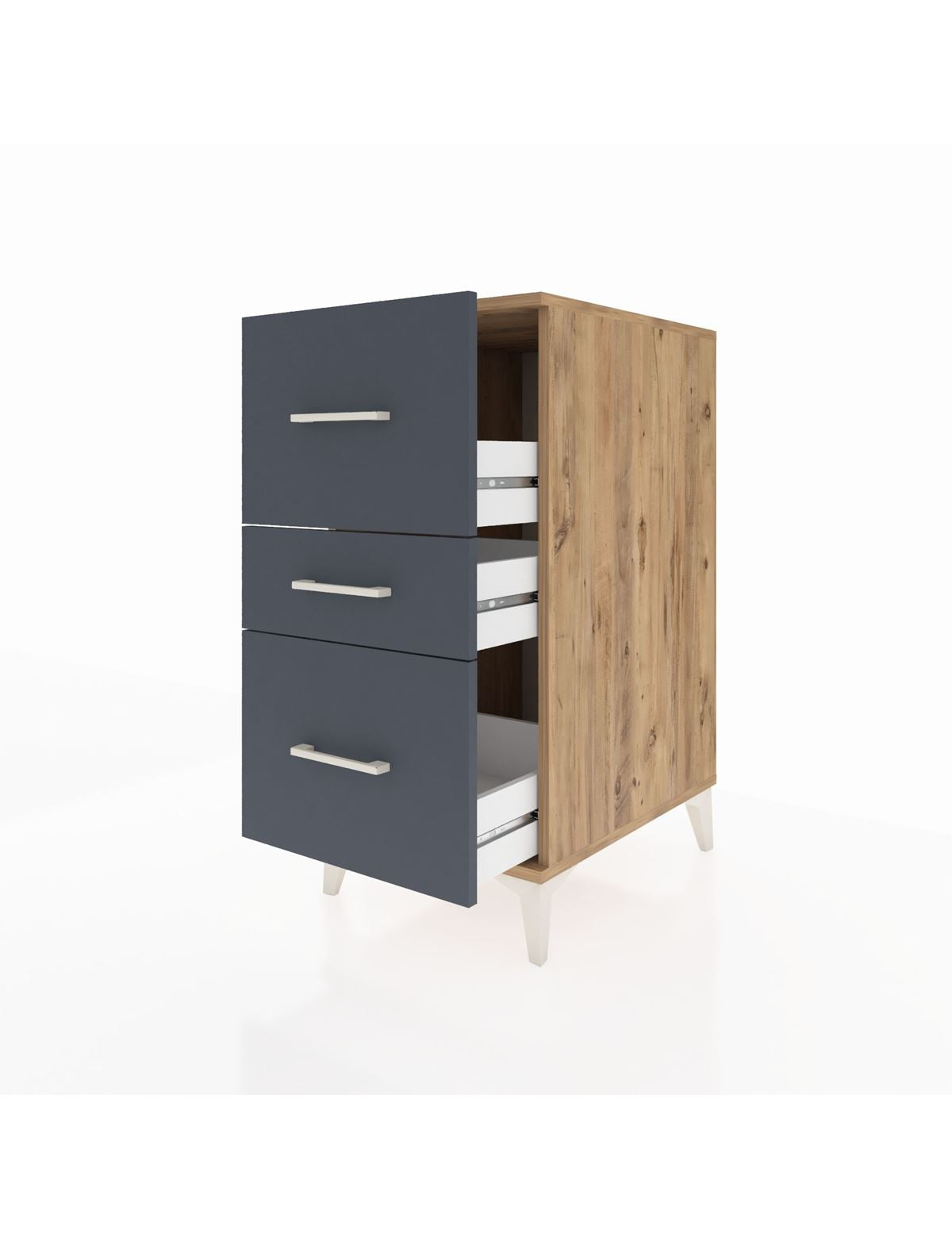 Kronos Komodin 3 Çekmeceli 44x59x96 - S75M013V8C