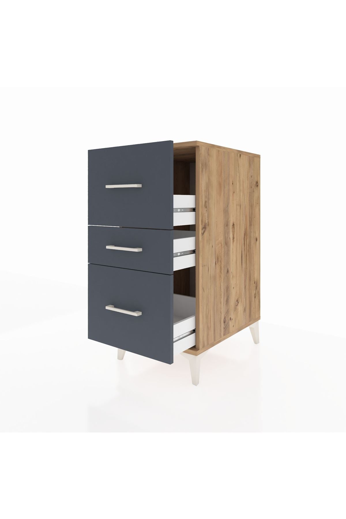 Kronos Komodin 3 Çekmeceli 44x59x96 - S75M013V8C