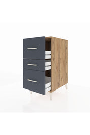 Kronos Komodin 3 Çekmeceli 44x59x96 - S75M013V8C