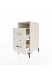 Kronos Komodin Tek Raflı 2 Çekmeceli 44x59x96 - S75M014V1C
