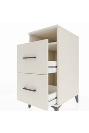 Kronos Komodin Tek Raflı 2 Çekmeceli 44x59x96 - S75M014V1C