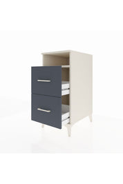 Kronos Komodin Tek Raflı 2 Çekmeceli 44x59x96 - S75M014V2C