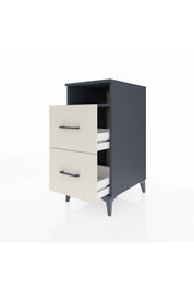 Kronos Komodin Tek Raflı 2 Çekmeceli 44x59x96 - S75M014V4C