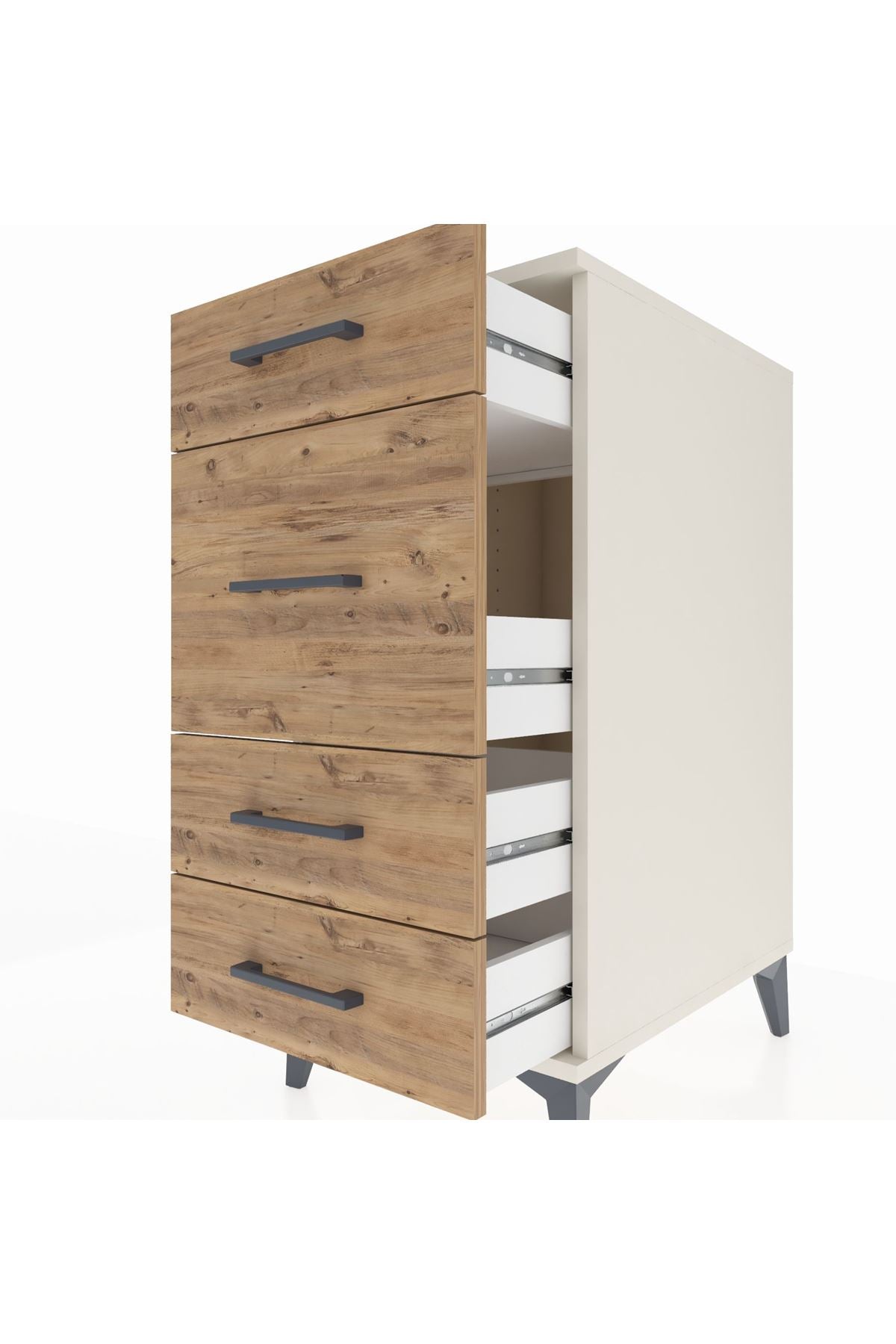 Kronos Komodin 4 Çekmeceli 44x59x96 - S75M015V3C