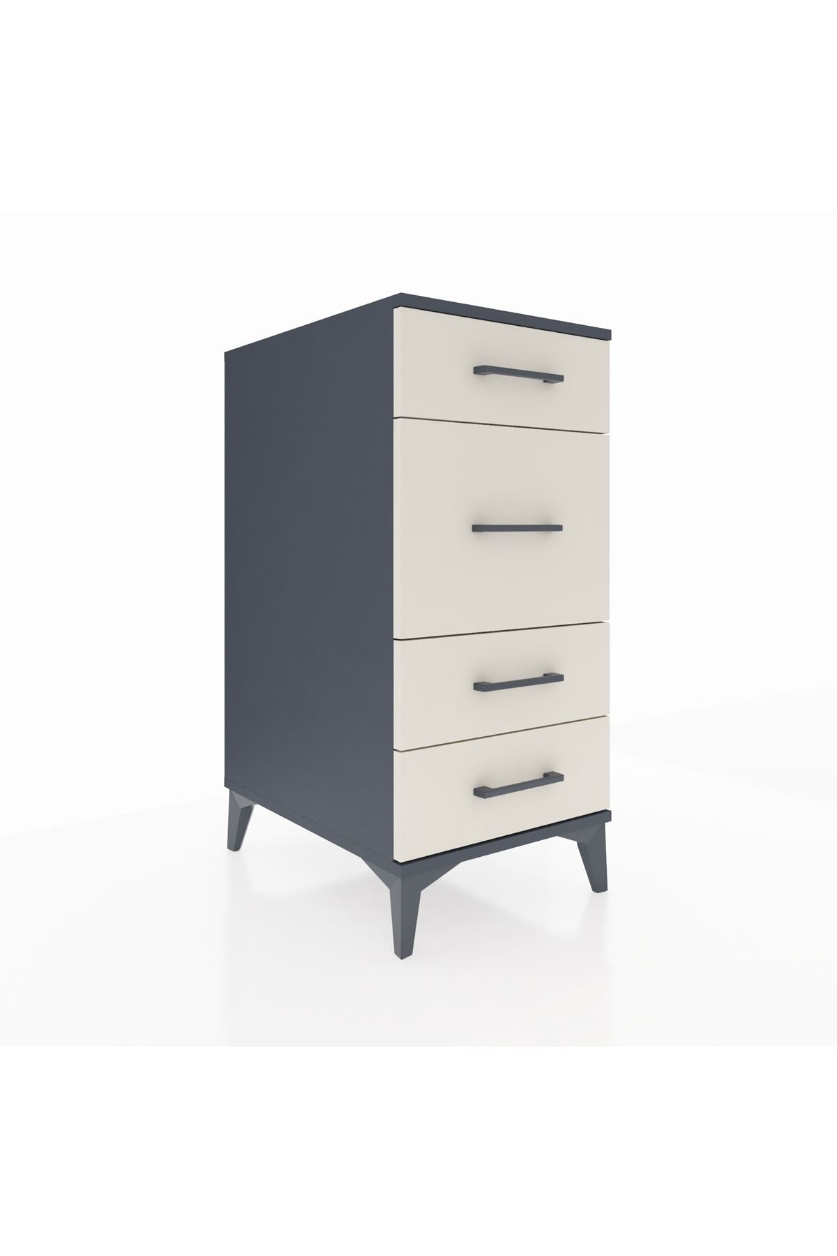 Kronos Komodin 4 Çekmeceli 44x59x96 - S75M015V4C