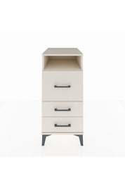 Kronos Komodin Tek Raflı 3 Çekmeceli 44x59x96 - S75M016V1C