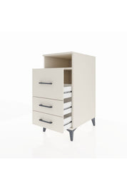 Kronos Komodin Tek Raflı 3 Çekmeceli 44x59x96 - S75M016V1C