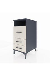 Kronos Komodin Tek Raflı 3 Çekmeceli 44x59x96 - S75M016V4C
