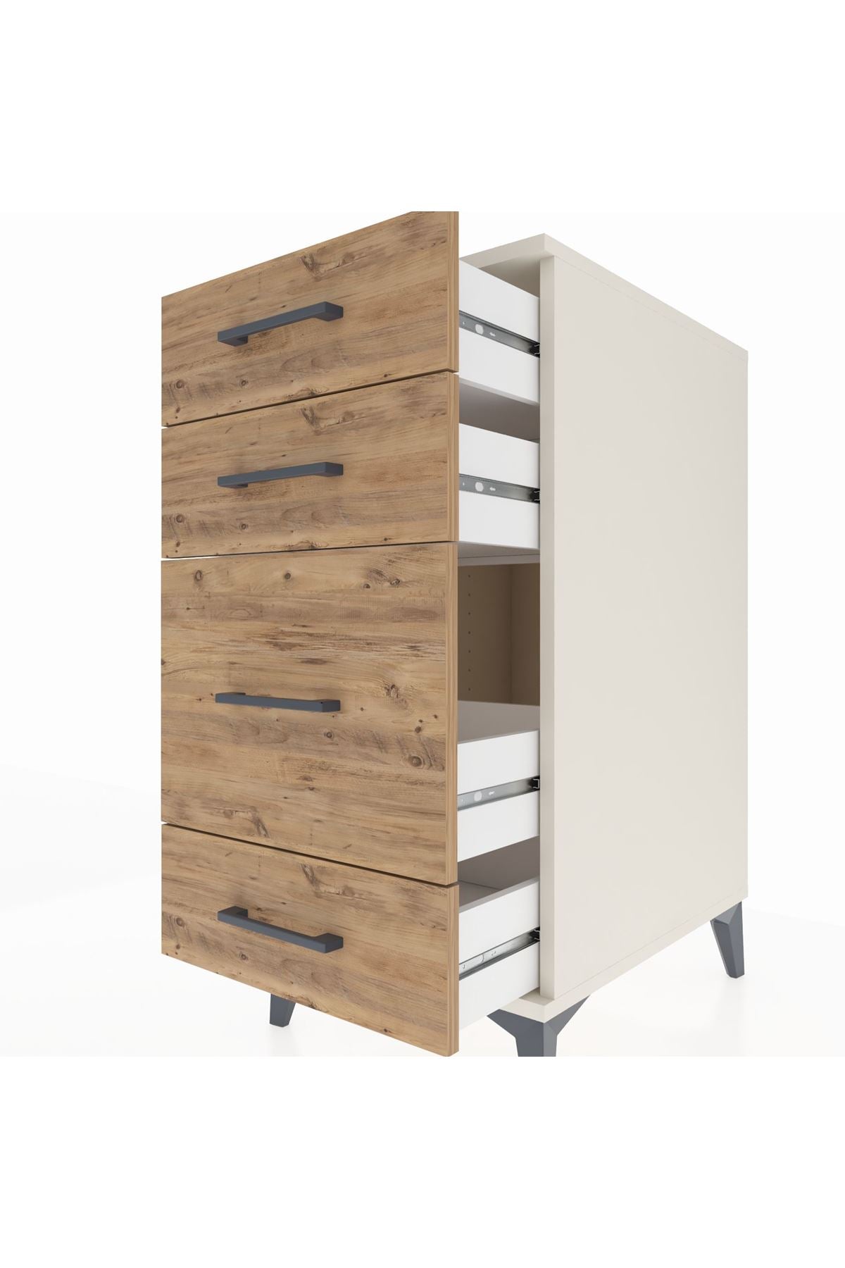 Kronos Komodin 4 Çekmeceli 44x59x96 - S75M017V3C