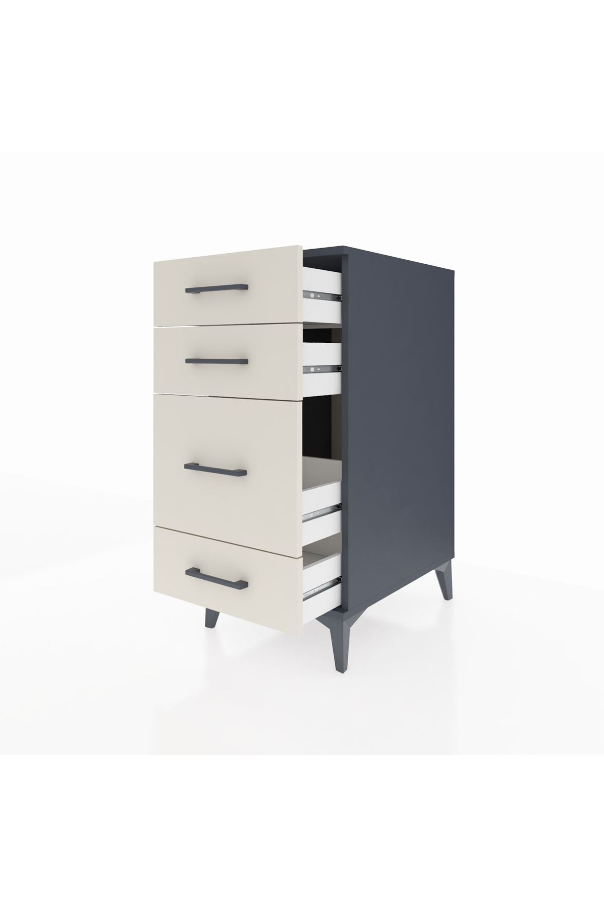 Kronos Komodin 4 Çekmeceli 44x59x96 - S75M017V4C