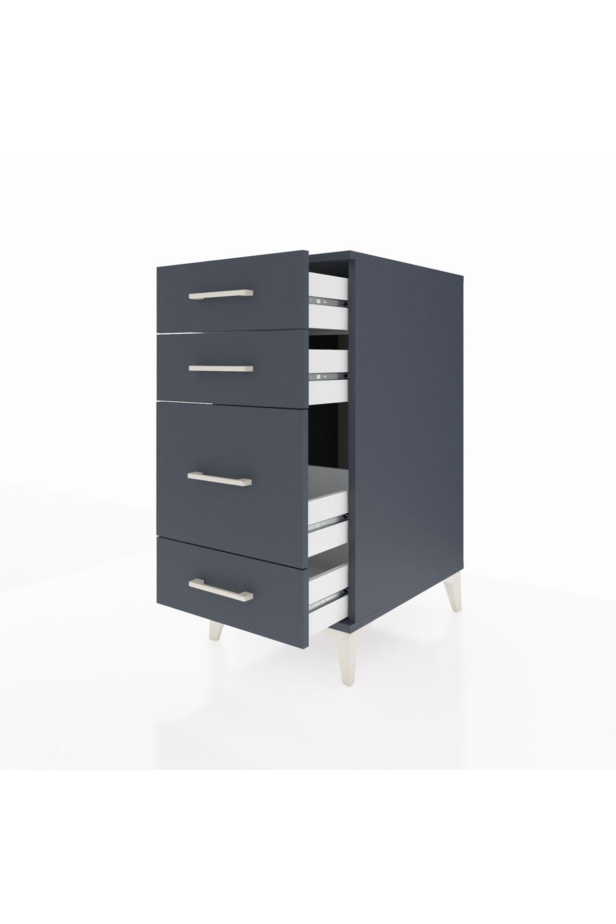 Kronos Komodin 4 Çekmeceli 44x59x96 - S75M017V5C