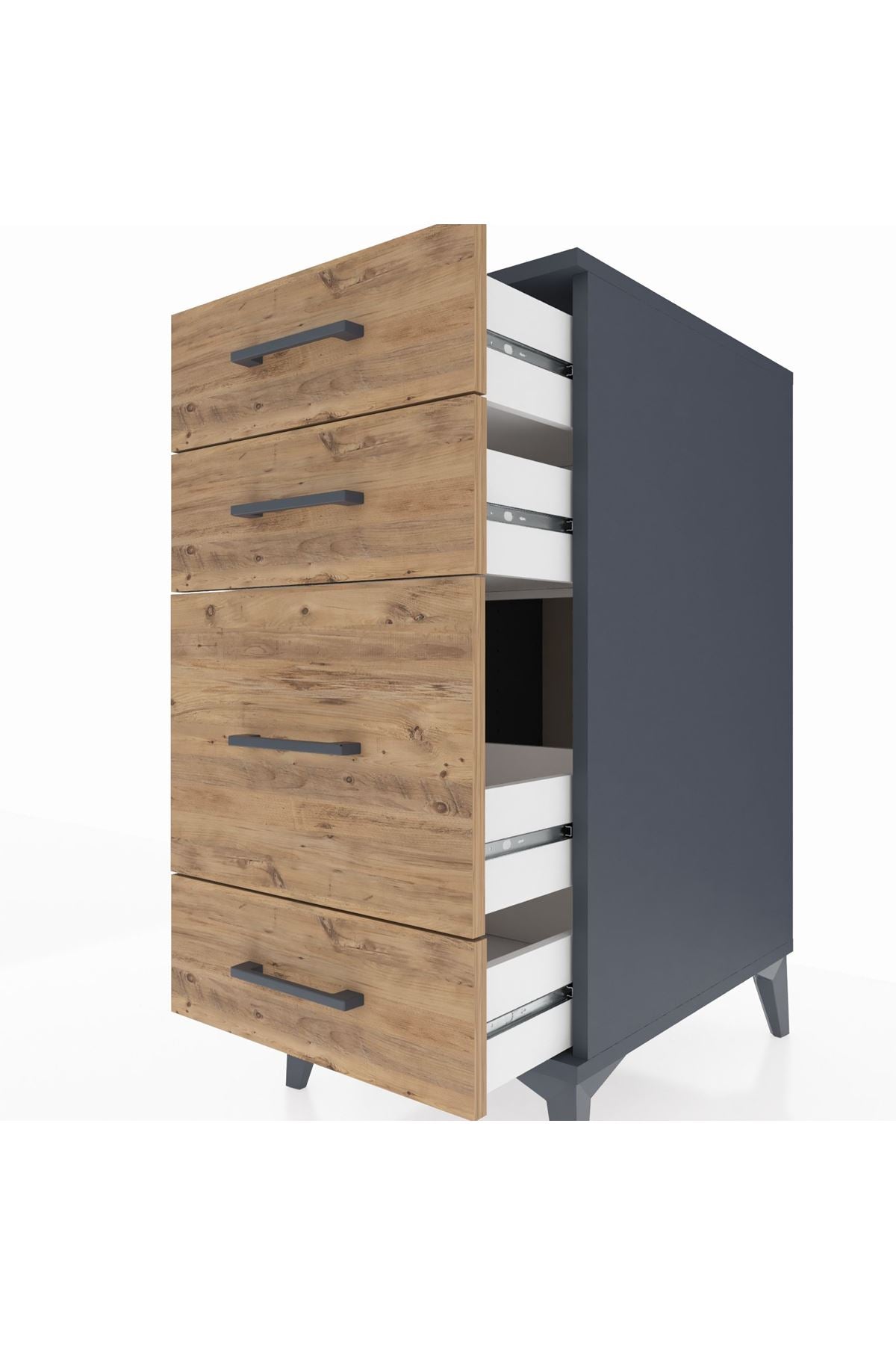 Kronos Komodin 4 Çekmeceli 44x59x96 - S75M017V6C