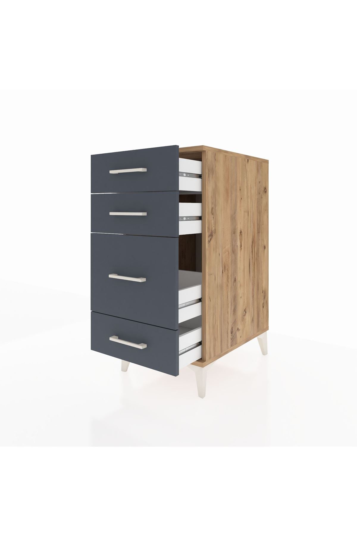Kronos Komodin 4 Çekmeceli 44x59x96 - S75M017V8C