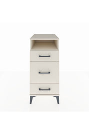 Kronos Komodin Tek Raflı 3 Çekmeceli 44x59x96 - S75M018V1C