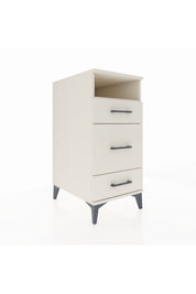 Kronos Komodin Tek Raflı 3 Çekmeceli 44x59x96 - S75M018V1C