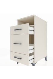 Kronos Komodin Tek Raflı 3 Çekmeceli 44x59x96 - S75M018V1C