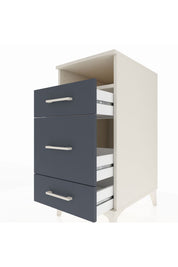 Kronos Komodin Tek Raflı 3 Çekmeceli 44x59x96 - S75M018V2C