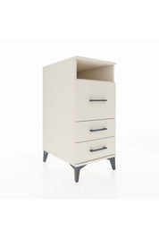 Kronos Komodin Tek Raflı 3 Çekmeceli 44x59x96 - S75M019V1C