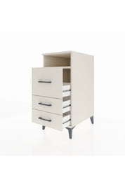 Kronos Komodin Tek Raflı 3 Çekmeceli 44x59x96 - S75M019V1C