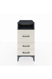 Kronos Komodin Tek Raflı 3 Çekmeceli 44x59x96 - S75M019V4C