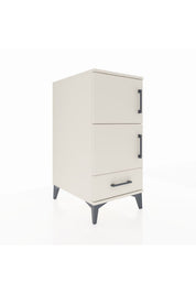 Kronos Komodin 4 Raflı Tek Çekmeceli Tek Kapaklı 44x59x96 - S75M020V1C