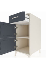 Kronos Komodin Tek Raflı Tek Çekmeceli 2 Kapaklı 44x59x96 - S75M021V2C