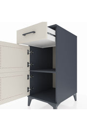 Kronos Komodin Tek Raflı Tek Çekmeceli 2 Kapaklı 44x59x96 - S75M021V4C