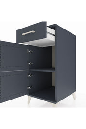 Kronos Komodin Tek Raflı Tek Çekmeceli 2 Kapaklı 44x59x96 - S75M021V5C
