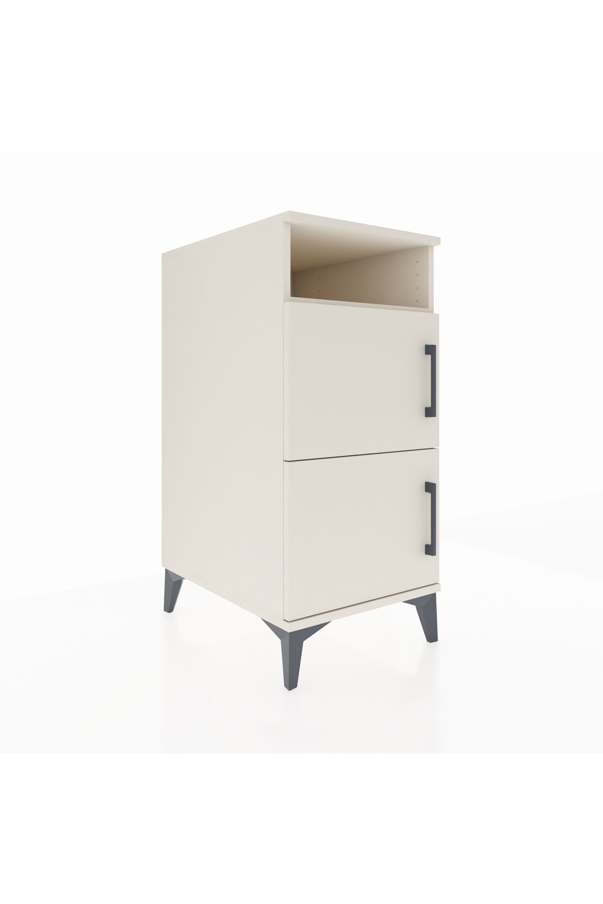 Kronos Komodin 2 Raflı 2 Kapaklı 44x59x96 - S75M022V1C