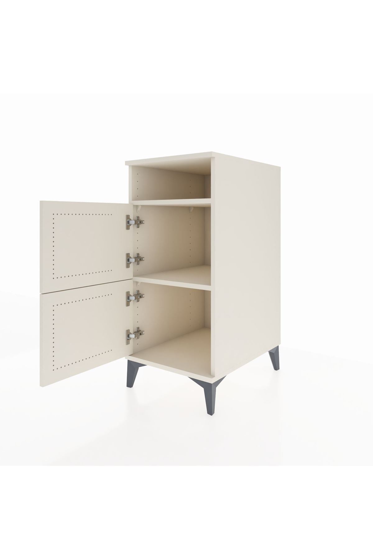 Kronos Komodin 2 Raflı 2 Kapaklı 44x59x96 - S75M022V1C