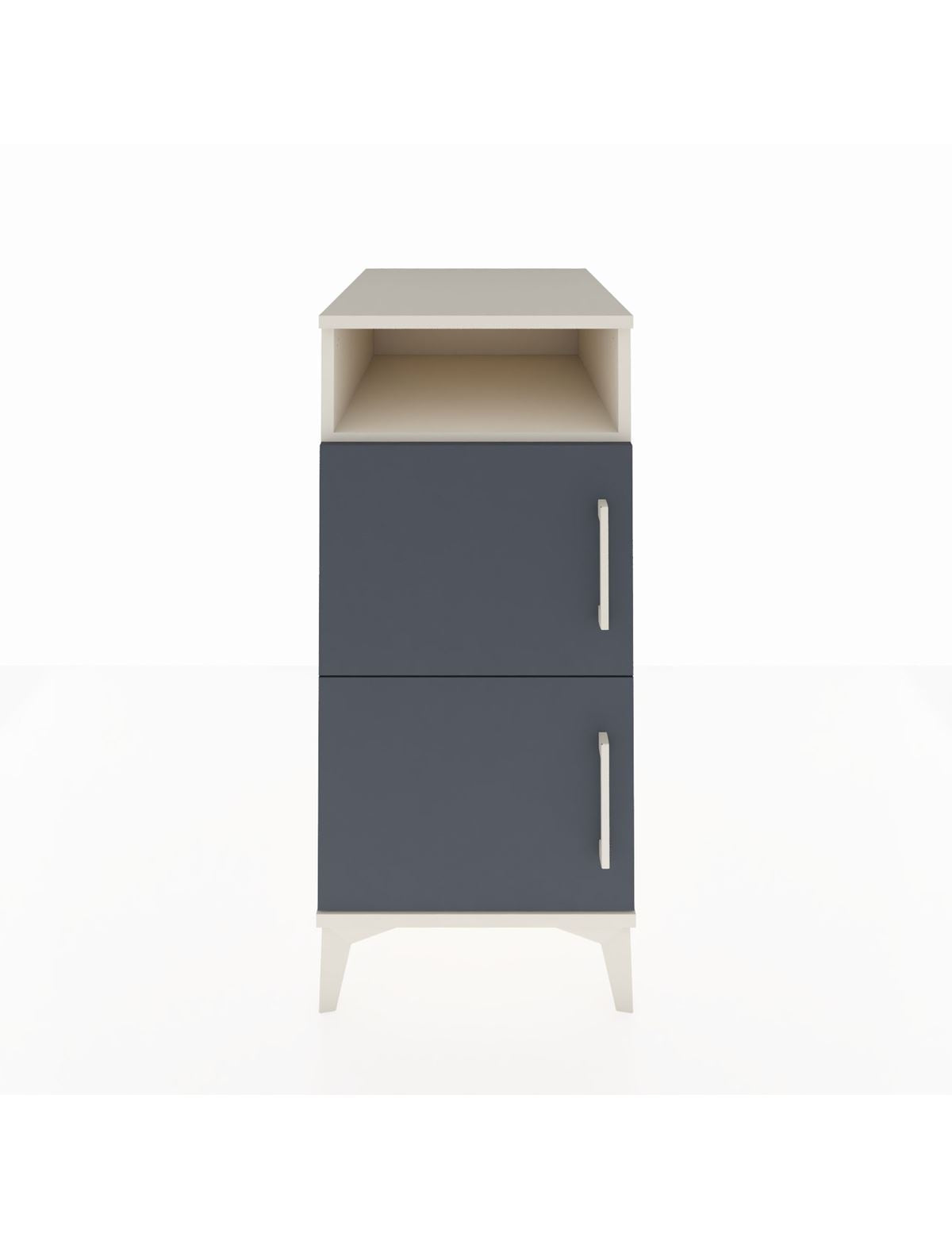 Kronos Komodin 2 Raflı 2 Kapaklı 44x59x96 - S75M022V2C