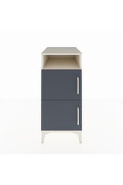 Kronos Komodin 2 Raflı 2 Kapaklı 44x59x96 - S75M022V2C