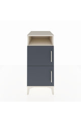 Kronos Komodin 2 Raflı 2 Kapaklı 44x59x96