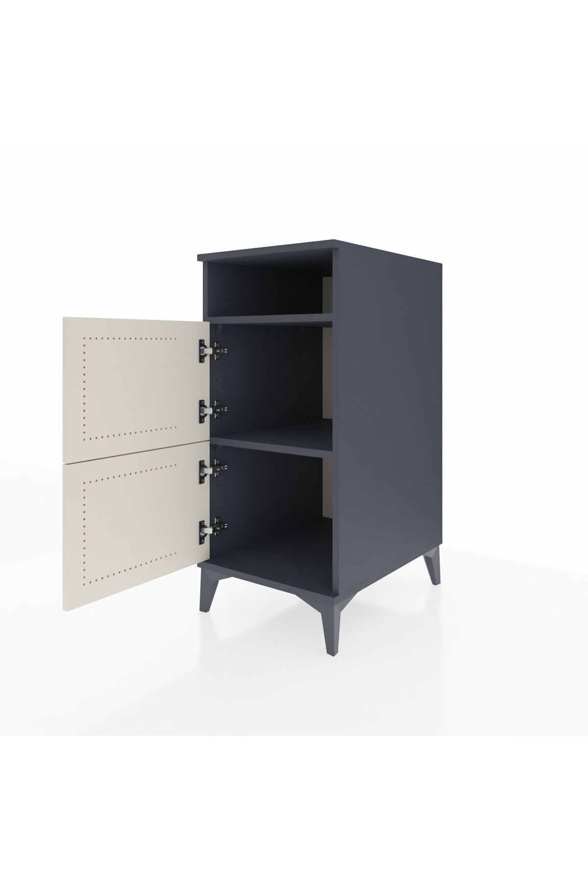 Kronos Komodin 2 Raflı 2 Kapaklı 44x59x96 - S75M022V4C