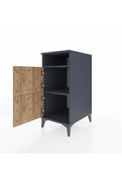 Kronos Komodin 2 Raflı 2 Kapaklı 44x59x96 - S75M022V6C