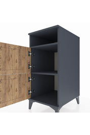 Kronos Komodin 2 Raflı 2 Kapaklı 44x59x96 - S75M022V6C