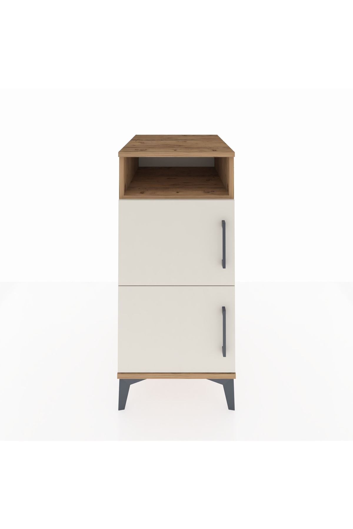 Kronos Komodin 2 Raflı 2 Kapaklı 44x59x96 - S75M022V7C