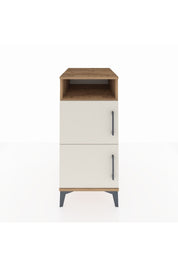 Kronos Komodin 2 Raflı 2 Kapaklı 44x59x96 - S75M022V7C