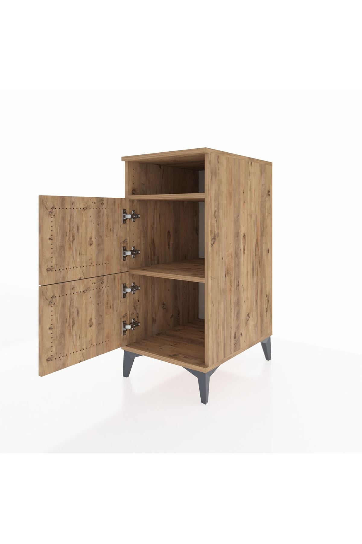 Kronos Komodin 2 Raflı 2 Kapaklı 44x59x96 - S75M022V9C