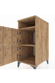 Kronos Komodin 2 Raflı 2 Kapaklı 44x59x96 - S75M022V9C