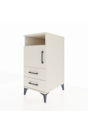 Kronos Komodin 2 Raflı 2 Çekmeceli Tek Kapaklı 44x59x96 - S75M023V1C