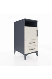 Kronos Komodin 2 Raflı 2 Çekmeceli Tek Kapaklı 44x59x96 - S75M023V4C