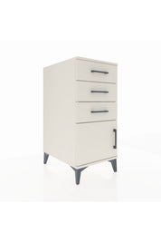 Kronos Komodin 3 Çekmeceli Tek Kapaklı 44x59x96 - S75M024V1C