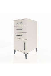 Kronos Komodin 3 Çekmeceli Tek Kapaklı 44x59x96 - S75M024V1C