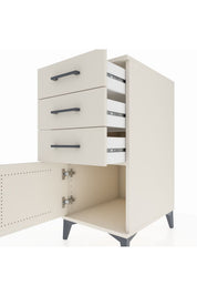 Kronos Komodin 3 Çekmeceli Tek Kapaklı 44x59x96 - S75M024V1C