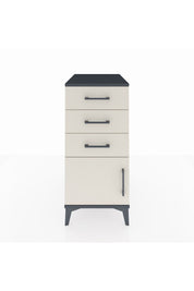 Kronos Komodin 3 Çekmeceli Tek Kapaklı 44x59x96 - S75M024V4C