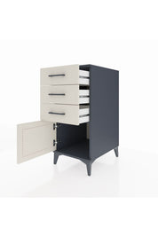 Kronos Komodin 3 Çekmeceli Tek Kapaklı 44x59x96 - S75M024V4C