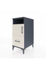 Kronos Komodin 2 Raflı Tek Çekmeceli Tek Kapaklı 44x59x96 - S75M031V4C